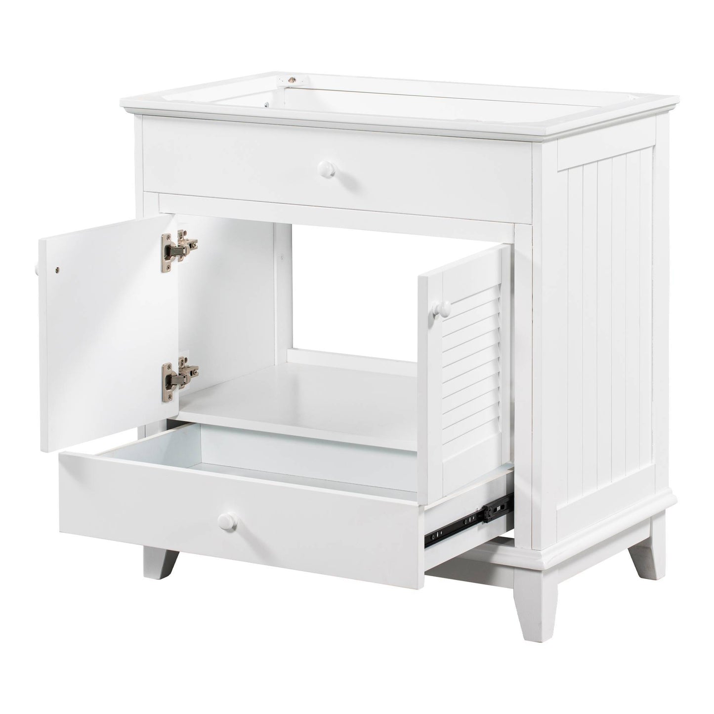 Bathroom Vanity Base,Bathroom Cabinet With Two Doors And One Drawer