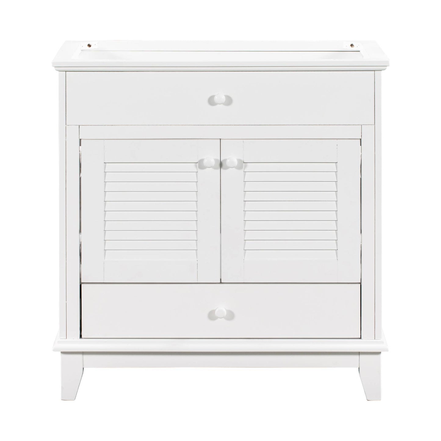 Bathroom Vanity Base,Bathroom Cabinet With Two Doors And One Drawer