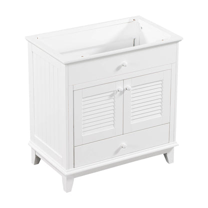 Bathroom Vanity Base,Bathroom Cabinet With Two Doors And One Drawer