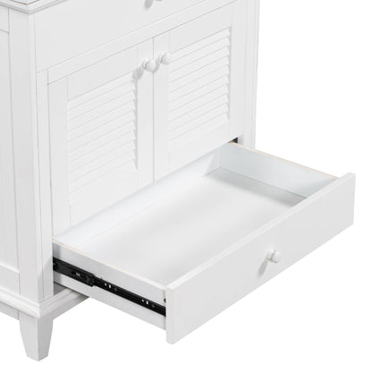 Bathroom Vanity Base,Bathroom Cabinet With Two Doors And One Drawer